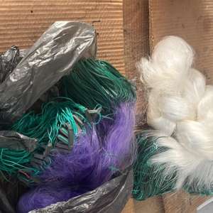 Plase de pescuit tip monofilament descoperite în PTF Oancea