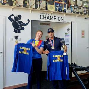Dublă victorie pentru colegul nostru, Adrian Lungu, la Campionatul Național de Culturism și Fitness 2025