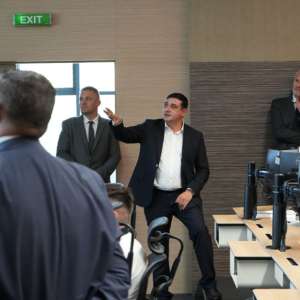 Quadrilateral meeting (Austria, Bulgaria, Romania, Hungary) with the participation of the Frontex Agency at the headquarters of the Romanian Border Police