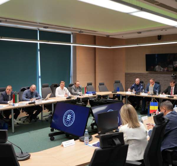 Quadrilateral meeting (Austria, Bulgaria, Romania, Hungary) with the participation of the Frontex Agency at the headquarters of the Romanian Border Police