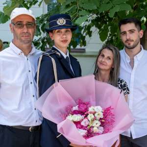 O nouă promoție de elevi intră în familia poliției de frontieră