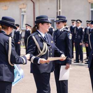 O nouă promoție de elevi intră în familia poliției de frontieră