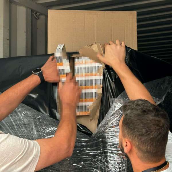7 milioane de țigarete descoperite într-un container în Portul Constanța