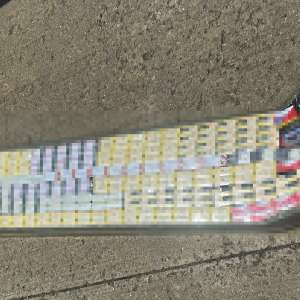 Țigarete în valoare de peste 91.000 de lei, descoperite de polițiștii de frontieră