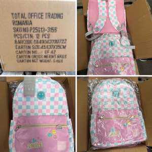 Sute de ghiozdane, susceptibile a fi contrafăcute, în valoare de peste 100.000 lei, descoperite de polițiștii de frontieră constănțeni