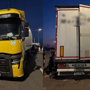 Treisprezece cetățeni străini fără documente valabile pentru a călători în spațiul Schengen, depistaţi de polițiștii de frontieră giurgiuveni