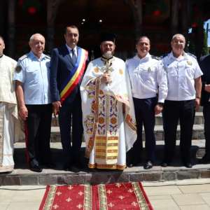 Hramul Bisericii „Sf. Voievod Ştefan cel Mare” din incinta Inspectoratului Teritorial al Poliției de Frontieră Sighetu Marmației