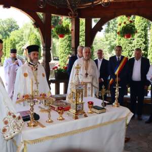 Hramul Bisericii „Sf. Voievod Ştefan cel Mare” din incinta Inspectoratului Teritorial al Poliției de Frontieră Sighetu Marmației