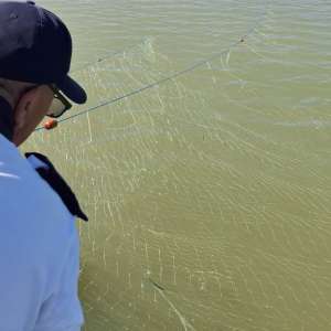 Peste un kilometru de plase ilegale scoase de polițiștii de frontieră de pe râul Prut