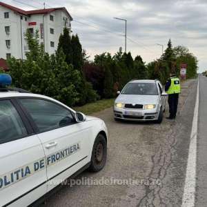 Bărbat cu  permisul anulat, depistat de către polițiști de frontieră din Sarasău