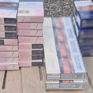 „Surprize” la control: țigări și alcool, confiscate de polițiștii de frontieră