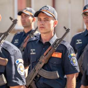 A 40-a promoție de elevi a Școlii Avram Iancu Oradea a depus jurământul militar, marcând începutul formării lor în Poliția de Frontieră