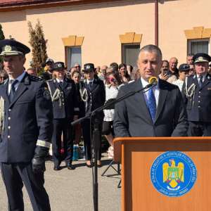 A 40-a promoție de elevi a Școlii Avram Iancu Oradea a depus jurământul militar, marcând începutul formării lor în Poliția de Frontieră