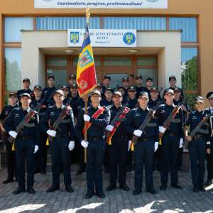 A 40-a promoție de elevi a Școlii Avram Iancu Oradea a depus jurământul militar, marcând începutul formării lor în Poliția de Frontieră