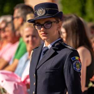 A 40-a promoție de elevi a Școlii Avram Iancu Oradea a depus jurământul militar, marcând începutul formării lor în Poliția de Frontieră