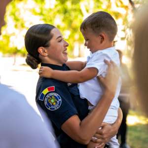 A 40-a promoție de elevi a Școlii Avram Iancu Oradea a depus jurământul militar, marcând începutul formării lor în Poliția de Frontieră