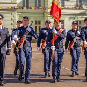 A 40-a promoție de elevi a Școlii Avram Iancu Oradea a depus jurământul militar, marcând începutul formării lor în Poliția de Frontieră