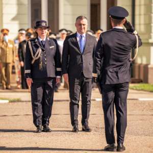 A 40-a promoție de elevi a Școlii Avram Iancu Oradea a depus jurământul militar, marcând începutul formării lor în Poliția de Frontieră