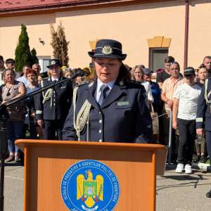 A 40-a promoție de elevi a Școlii Avram Iancu Oradea a depus jurământul militar, marcând începutul formării lor în Poliția de Frontieră