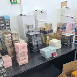 Produse susceptibile a fi contrafăcute în valoare de peste 1.300.000 de lei, depistate de către polițiștii din cadrul Inspectoratului Teritorial al Poliției de Frontieră Giurgiu