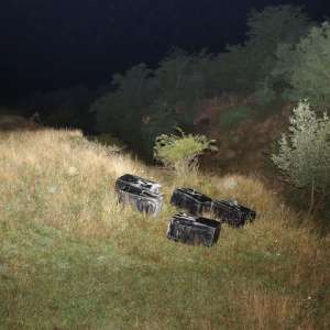 Țigări de contrabandă confiscate cu focuri de armă