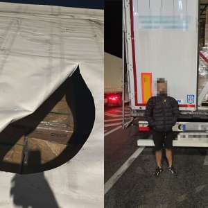 Cetățean turc descoperit ascuns într-un autocamion, în urma unui control efectuat la frontiera cu Bulgaria