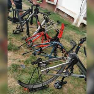 Biciclete susceptibile a fi furate, în valoare de 10.000 euro, descoperite de polițiștii de frontieră