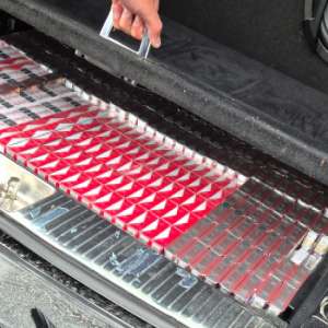 Țigarete în valoare de peste 50.000 de lei, descoperite de polițiștii de frontieră giurgiuveni