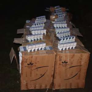 Țigări în valoare de 58.000 lei confiscate la frontiera de nord