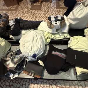  Bunuri susceptibile a fi contrafăcute, în valoare de aproximativ 500.000 de lei, descoperite de polițiștii de frontieră