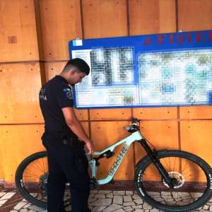 Bicicletă semnalată ca fiind furată din Germania, descoperită la Albița