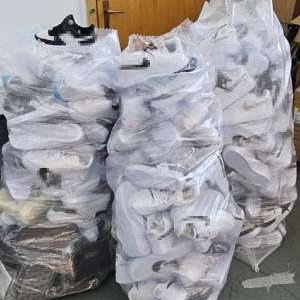 Mărfuri contrafăcute, descoperite de polițiștii de frontieră giurgiuveni - transport ilicit pe ruta Turcia-România