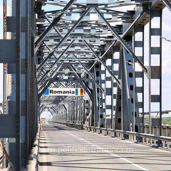 Circulație suspendată temporar pe Podul Prieteniei Giurgiu – Ruse, în data de 5 septembrie, între orele 06.30 – 07.15