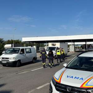 Acțiune comună a polițiștilor de frontieră români și omologilor maghiari  în județul Satu Mare