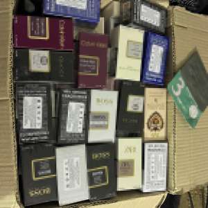 Captură inedită: țigări ascunse în piese de lego și produse susceptibile a fi contrafăcute de zeci de mii de lei