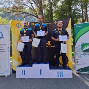 Polițiștii de frontieră, pe podium la prima ediție a competiției „Sighet Run”