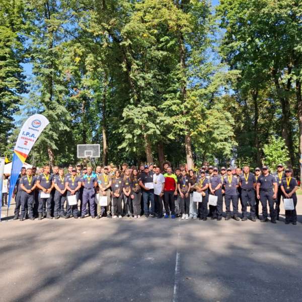 Polițiștii de frontieră, pe podium la prima ediție a competiției „Sighet Run”