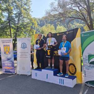 Polițiștii de frontieră, pe podium la prima ediție a competiției „Sighet Run”
