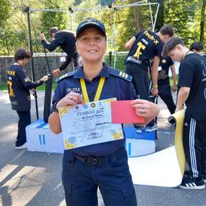 Polițiștii de frontieră, pe podium la prima ediție a competiției „Sighet Run”
