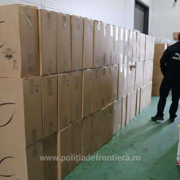 Rezultatele acțiunilor împotriva traficului ilegal cu țigări în primele opt luni ale anului 2025