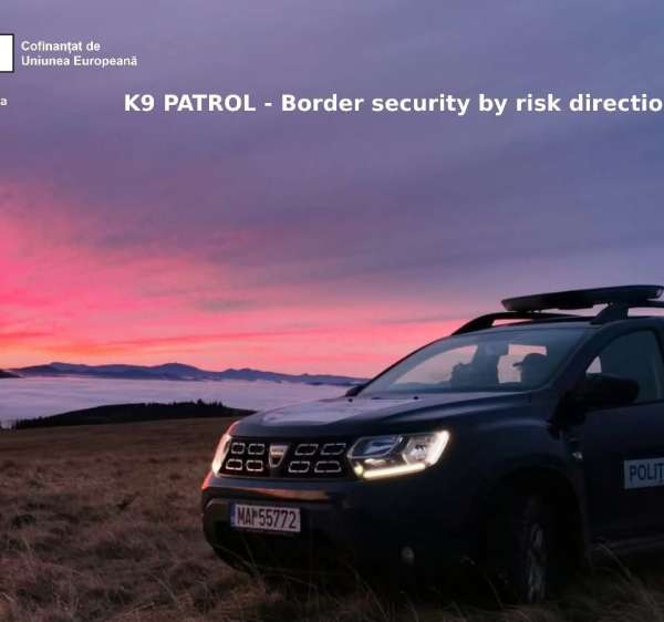 Proiectul ROUA00088 – K9 Patrol - Securitatea frontierelor în funcție de direcțiile de risc