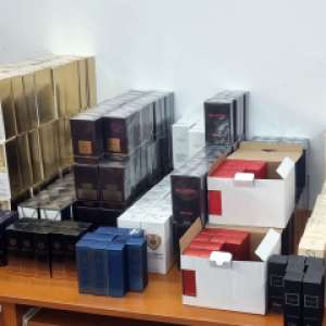 Produse susceptibile a fi contrafăcute, în valoare de peste 671.000 de lei, descoperite în acest weekend de polițiștii de frontieră giurgiuveni