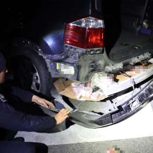 Țigări în valoare de peste 87.000 lei,  descoperite de poliţiştii de frontieră doljeni