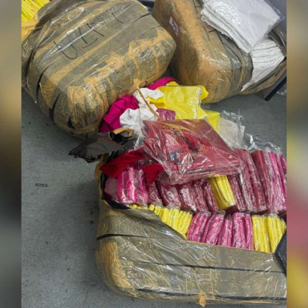 Polițiștii de frontieră giurgiuveni, acțiune împotriva introducerii în țară de produse contrafăcute