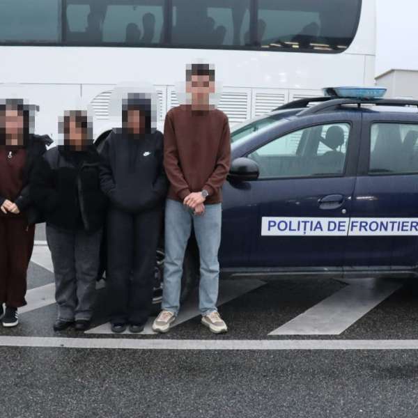 Cinci cetățeni străini fără documente de călătorie în spațiul Schengen, depistați de polițiștii de frontieră doljeni