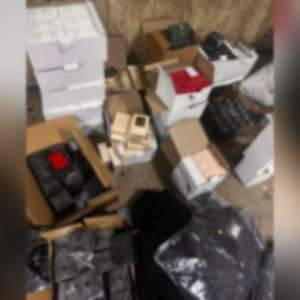 ACȚIUNI BLITZ: produse susceptibile a fi contrafăcute în valoare de 1,6 milioane lei și peste 30.000 de țigarete confiscate la ITPF Giurgiu