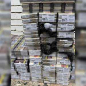 Aproximativ 250.000 de țigarete, descoperite de către polițiștii de frontieră din cadrul ITPF Giurgiu