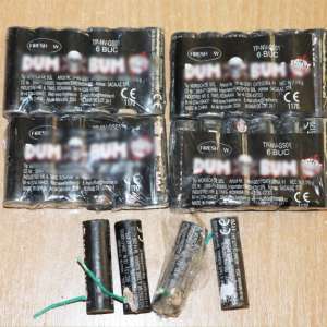 Materiale pirotehnice descoperite de polițiștii de frontieră din cadrul ITPF Sighetu Marmației