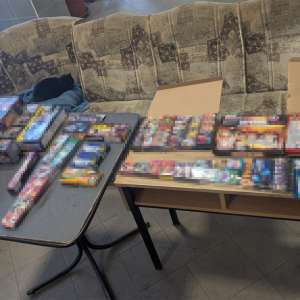 Articole pirotehnice, însumând 46 de focuri, oprite din drumul către Republica Moldova