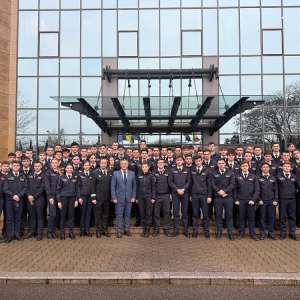 Vizita studenților Academiei de Poliție la IGPF